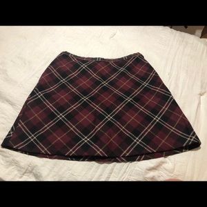 The Limited A-line Tartan Skirt